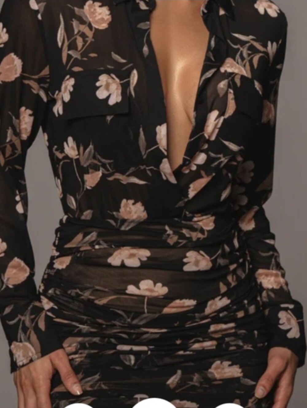 JLUXLABEL | Floral Delilah Top Blouse Size 2XL